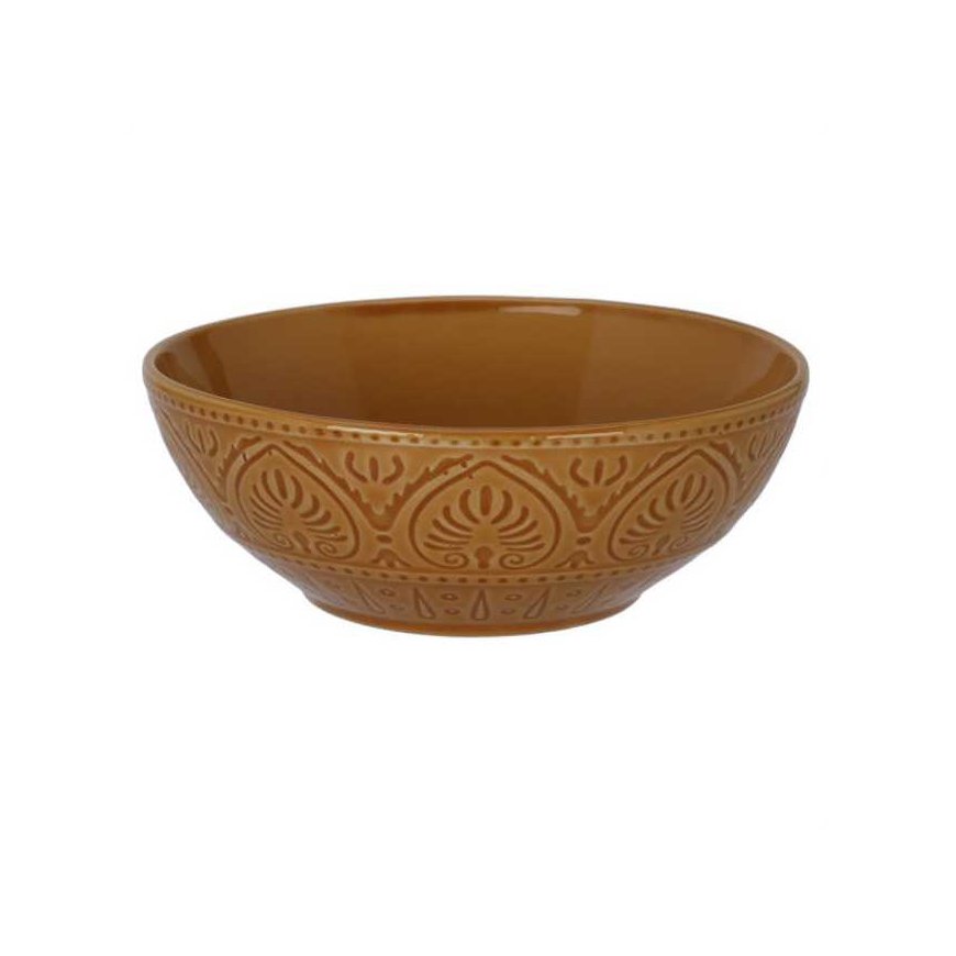 Zeller ceramic bowl with engraved pattern, 1060 ml – 2