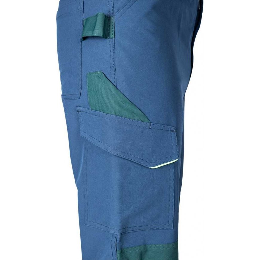 Neo Work Pants Mix&Match with four-way stretch, blue-green, size M – 4