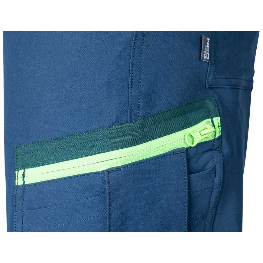 Neo Work Pants Mix&Match with four-way stretch, blue-green, size M – 5