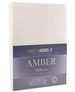 Amber-colored sand classic type fabric - textile jersey 220-240x220 DecoKing