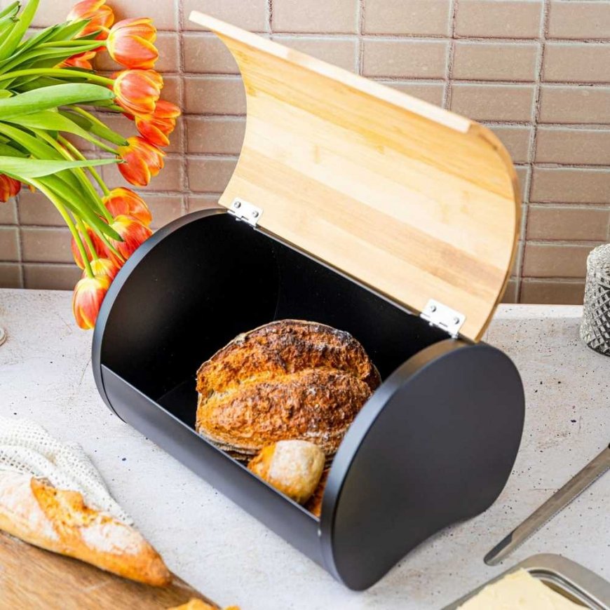 PLIENINĒ DUONAS KEPĒJAS 32CM DUONAS TALPA KLAUSBERG KB-7711 – 3