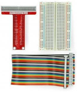 Openplatform GPIO laiendamine Raspberry 3B+/3B/2B/B+ kuni kontaktplaadi + ribaga + maketplaadiga