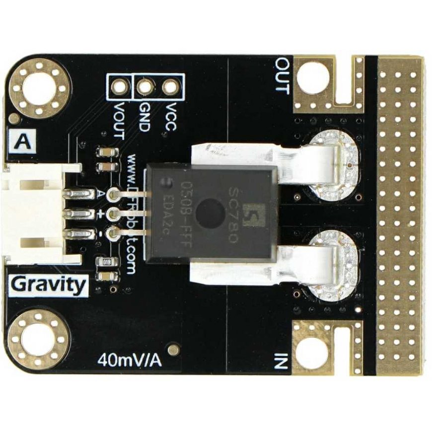 Gravitacija - analoginis srovės matavimo jutiklis - STK-600/M V2 - 50A DC/AC - DFRobot SEN0098-V2 – 2