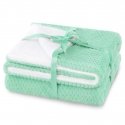 AmeliaHome Pledas SHLEEPY, 220x240 cm, color: mint/white AmeliaHome Pledas SHLEEPY, 220x240 cm, color: mint/white