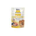 BRIT Care Mini Kanin & Lohta - märkä koiranruoka - 85g BRIT Care Mini Kanin & Lohta - märkä koiranruoka - 85g