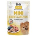 BRIT Care Mini Kanin & Lohta - märkä koiranruoka - 85g BRIT Care Mini Kanin & Lohta - märkä koiranruoka - 85g