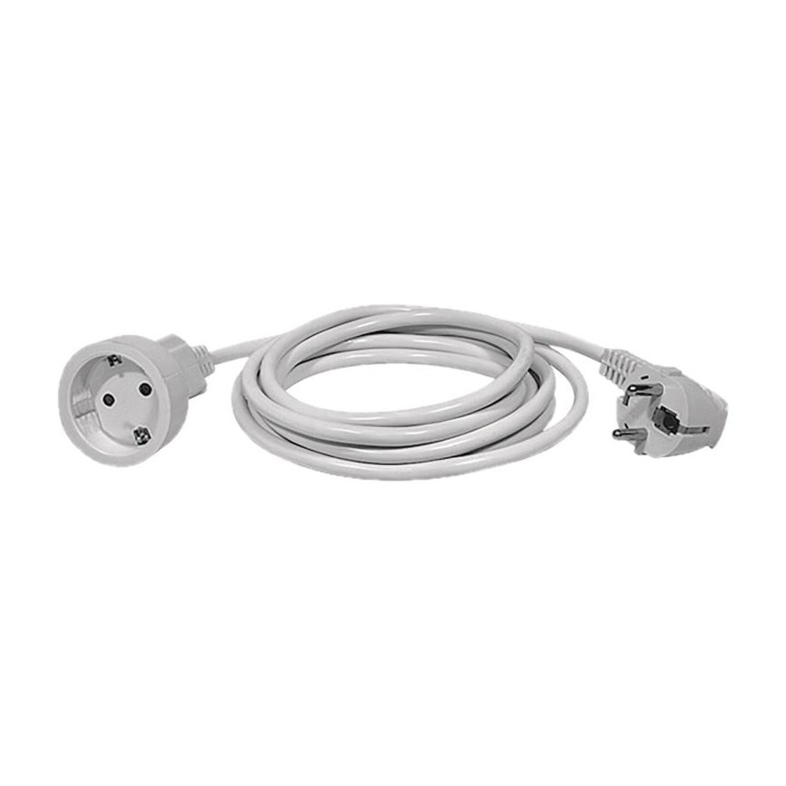 Pistoke 1 liitäntä 10m maadoituksella 3x1.5 mm² valkoinen EMOS