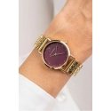Kello Emily Westwood Burgundin joutsen kulta EKF-5714GQ