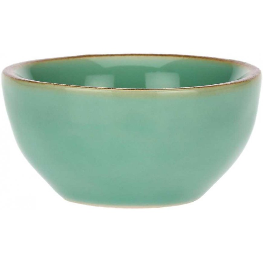 ROSE&TULIPS GREEN AQUA CONCERTO Set of 6 round bowls 7 cm – 2