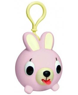 Seta Hali Kita JABBER BALL Emotional toy-keychain Pink bunny