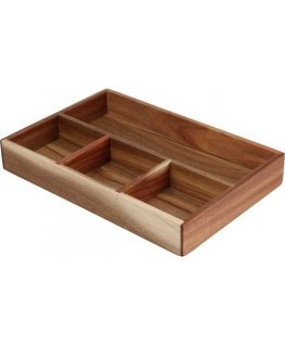 5five Simply Smart Insert Stalo įrankių stalčiaus įdėklas LUNU, 30 x 20 x 4,5 cm