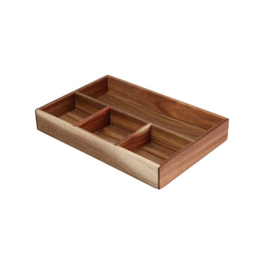 5five Simply Smart Insert Stalo įrankių stalčiaus įdėklas LUNU, 30 x 20 x 4,5 cm