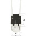 TST IP kaamera N/A IP kaamera väline pöörlev APT-W31S2-TUYA Tuya Smart Wi-Fi, - 3.0 Mpx 3,6 mm