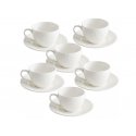 UNISTAV VALGE PORTSELAN 6 tassi komplekt 100 ml UNISTAV VALGE PORTSELAN 6 tassi komplekt 100 ml