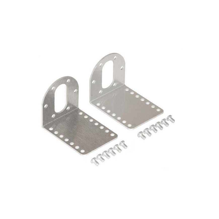 Pololu aluminum L-shaped bracket for 37Dmm motors - 2 pieces