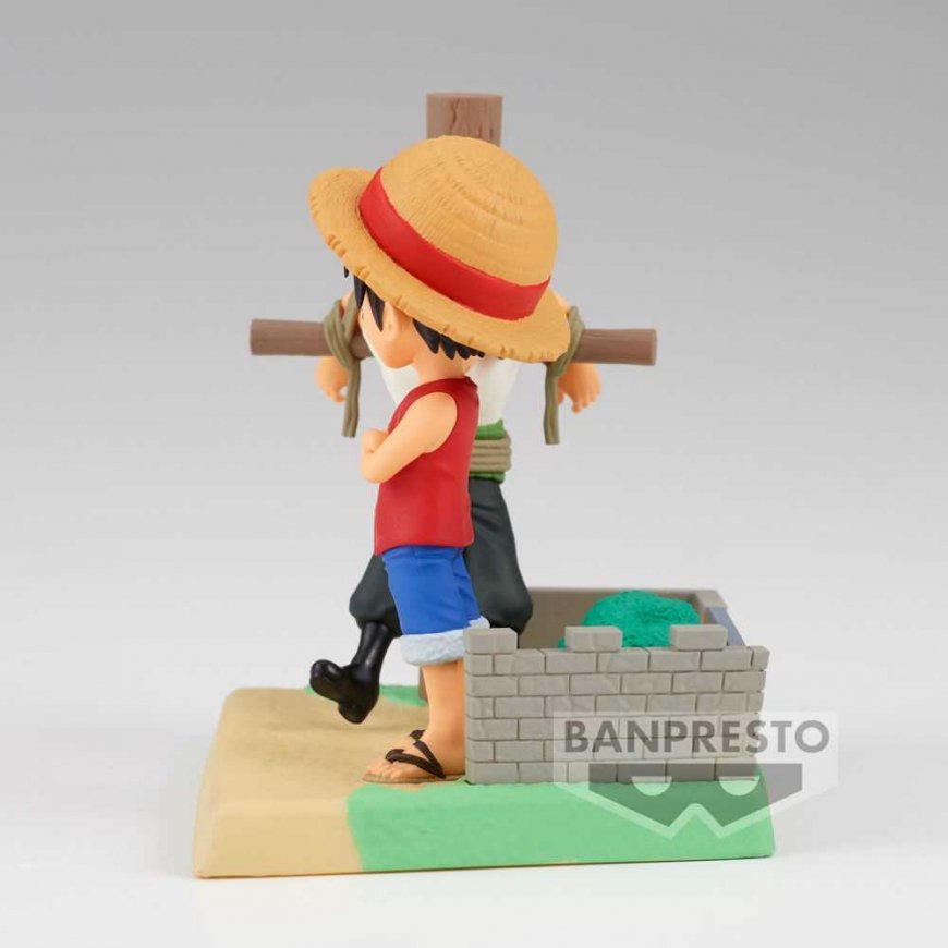 Banpresto One Piece Log Stories Monkey D Luffy & Roronoa Zoro figure 7cm – 4