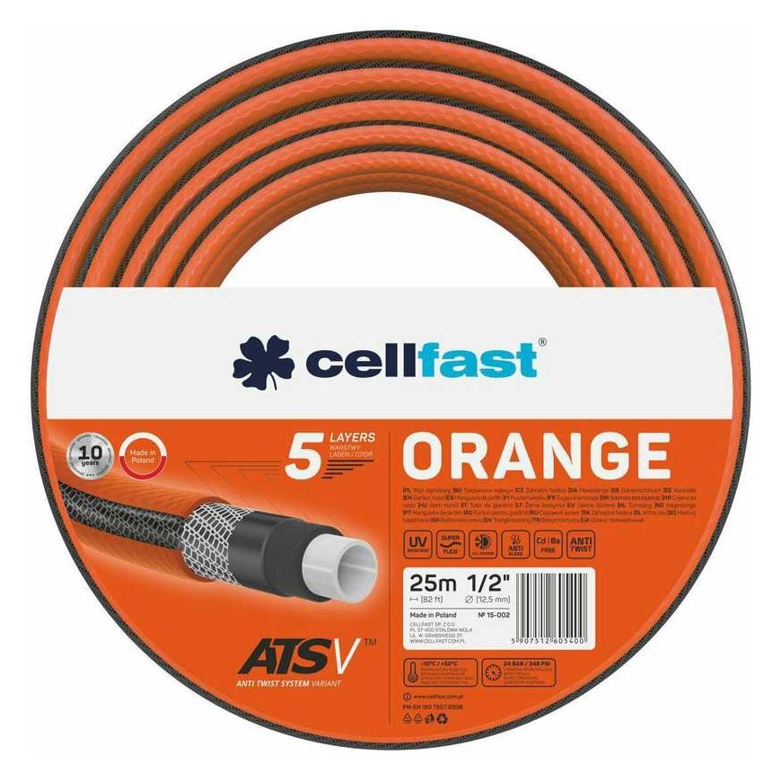 Поливочный шланг Cellfast 15-602 1'' 25 м – 2