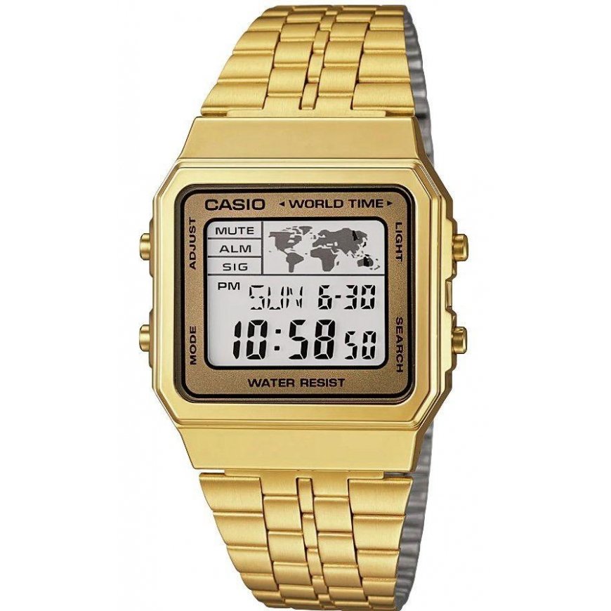 CASIO VINTAGE MEN'S WATCH A500WGA-9DF (zd158d) + BOX