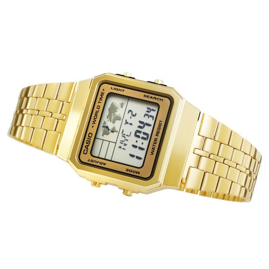 Laikrodis CASIO VINTAGE VĪRIEŠU PULKSTEŅS A500WGA-9DF (zd158d) + KASTE – 4