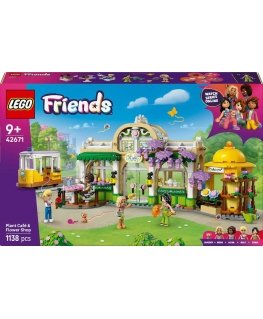 LEGO Friends Vihreä kahvila ja kukkakauppa 42671
