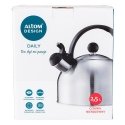 Altom Design Nerūdijančio plieno virdulys Daily Satin, 2,5L Altom Design Nerūdijančio plieno virdulys Daily Satin, 2,5L