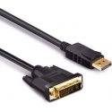 RoGer DPDVII18 DisplayPort uz DVI kabelis 1,8m / DVI-I 24+5 (Dual Link) RoGer DPDVII18 DisplayPort uz DVI kabelis 1,8m / DVI-I 24+5 (Dual Link)