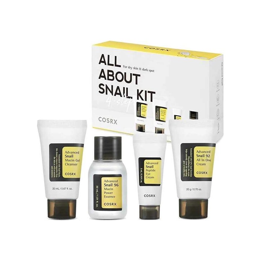 COSRX All About Snail Kit skincare gift set