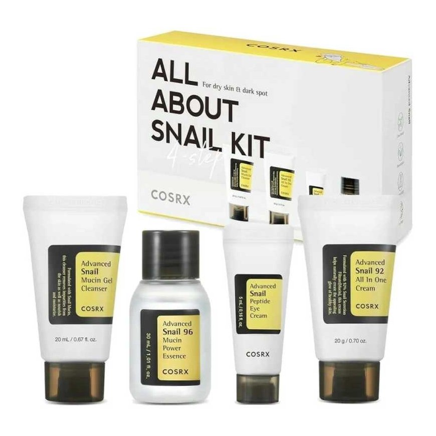 COSRX All About Snail Kit skincare gift set – 3