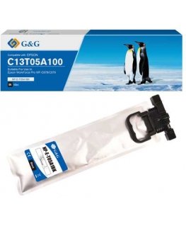 G&G yhteensopiva muste / tinti C13T05A100, NP-E-T05A1BK-A, musta, 20000s