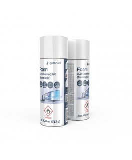 Gembird CK-LCD-08 all-purpose cleaner 400 ml Foam