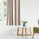 AmeliaHome Verhot VELVET väri vaaleanbeige klassiset hopeiset ripustuskoukut materiaalityyppi - tekstiili sametti 140x270 Amelia AmeliaHome Verhot VELVET väri vaaleanbeige klassiset hopeiset ripustuskoukut materiaalityyppi - tekstiili sametti 140x270 Amelia
