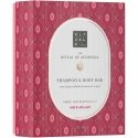 Ritualai Ritual of Ayurveda Šampūnas ir kūno baras kietasis šampūnas ir kūno prausiklis, 100 g