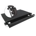 Alantec Telescopic Optical Switch 24xSC duplex 19" 1U with mounting accessories (suction, handle) ALANTEC - AlANTEC Alantec Telescopic Optical Switch 24xSC duplex 19" 1U with mounting accessories (suction, handle) ALANTEC - AlANTEC
