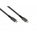 Kabelmeister 2240-CCT010A USB-kaapeli USB 2.0 1 m USB C Antrasiitti Kabelmeister 2240-CCT010A USB-kaapeli USB 2.0 1 m USB C Antrasiitti