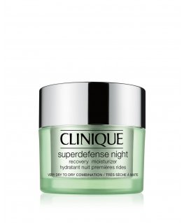 Clinique Superdefense Night Recovery veido drėkiklis Moteriškas 50 ml Kremas