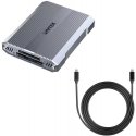 Unitek Card Reader CF Express, SD/Micro SD, USBA 10 Gbs + HUB