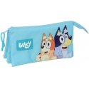 Safta Bluey triple pencil case Safta Bluey triple pencil case