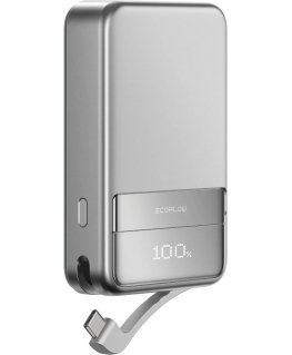 EcoFlow Rapid 10000 nešiojama baterija, 10 000 mAh, sidabrinė