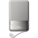 EcoFlow Rapid 10000 nešiojama baterija, 10 000 mAh, sidabrinė