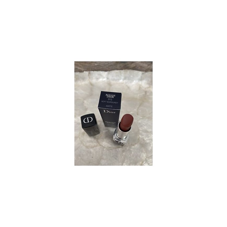 Christian Dior, Dior Rouge, Satin Matte, Kreminis Huulipuna, Pehmeä Burgundin, 3,5 g – 2