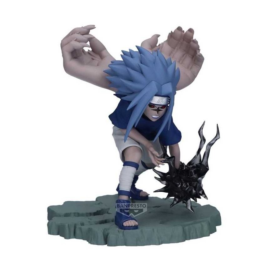 Banpresto Naruto Shippuden Sasuke atmiņu sērijas figūra 10cm – 2