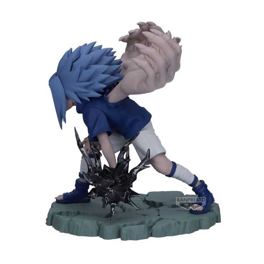 Banpresto Naruto Shippuden Sasuke atmiņu sērijas figūra 10cm – 3