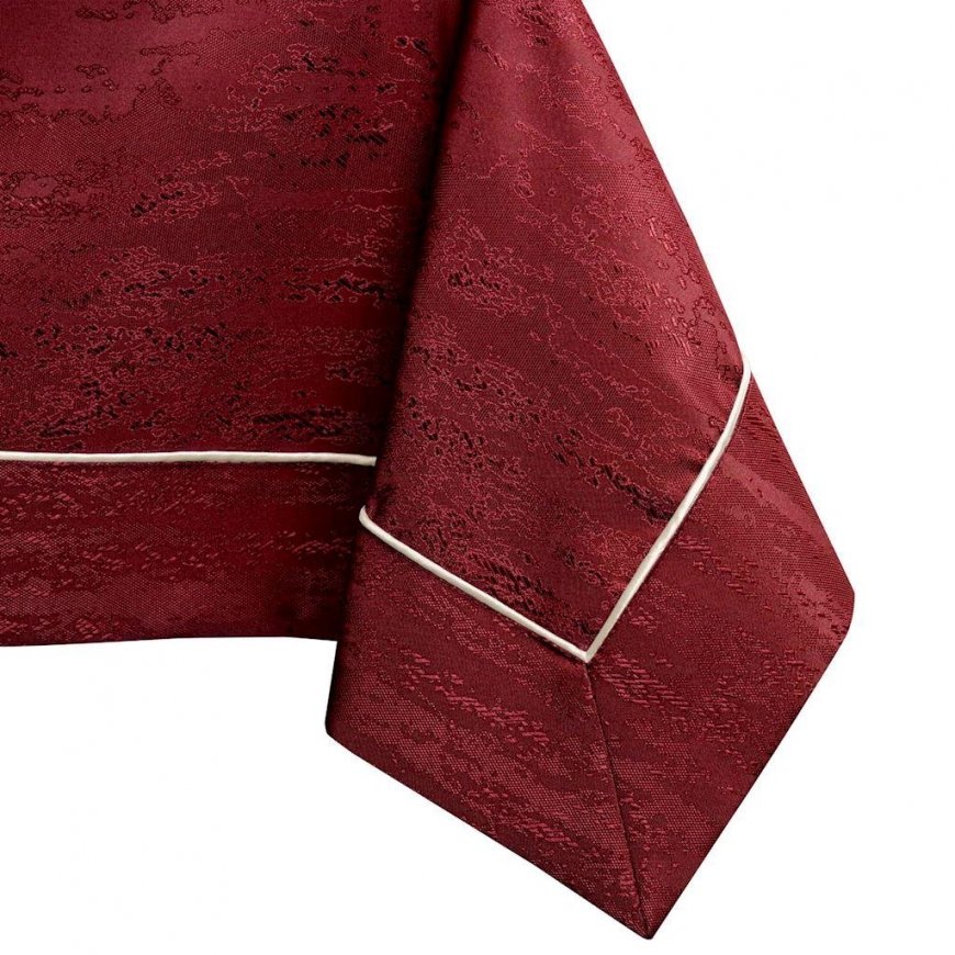 AmeliaHome TCLOTH/AH/VESTA/BRD/PPG/CLARET/140X340 – 5