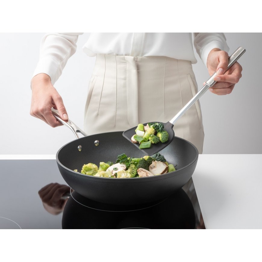 Brabantia Wok Turner Gatavošanas lāpstiņa Silikons, Nerūsējošs tērauds 1 pcs – 3