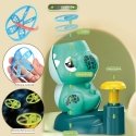 Kiddyz KT1 Dino Lendav ketas Catapulti launcher mänguasi x2 rake