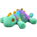 "Lean Toys" plush talisman, soft toy, chameleon, colorful, 45 cm "Lean Toys" plush talisman, soft toy, chameleon, colorful, 45 cm