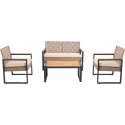 Aia mööbli komplekt Patio Alice kaputsiinoterrassi aia mööbli komplekt Aia mööbli komplekt Patio Alice kaputsiinoterrassi aia mööbli komplekt