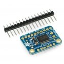 TB6612, dual channel 13.5V / 1.2A motor controller with connectors, Adafruit 2448