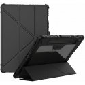 Nillkin Bumper PRO apsauginis stovas dėklas Multi-angle skirtas Samsung Galaxy Tab S10 FE juodos spalvos Nillkin Bumper PRO apsauginis stovas dėklas Multi-angle skirtas Samsung Galaxy Tab S10 FE juodos spalvos