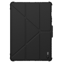 Nillkin Bumper PRO apsauginis stovas dėklas Multi-angle skirtas Samsung Galaxy Tab S10 FE juodos spalvos Nillkin Bumper PRO apsauginis stovas dėklas Multi-angle skirtas Samsung Galaxy Tab S10 FE juodos spalvos